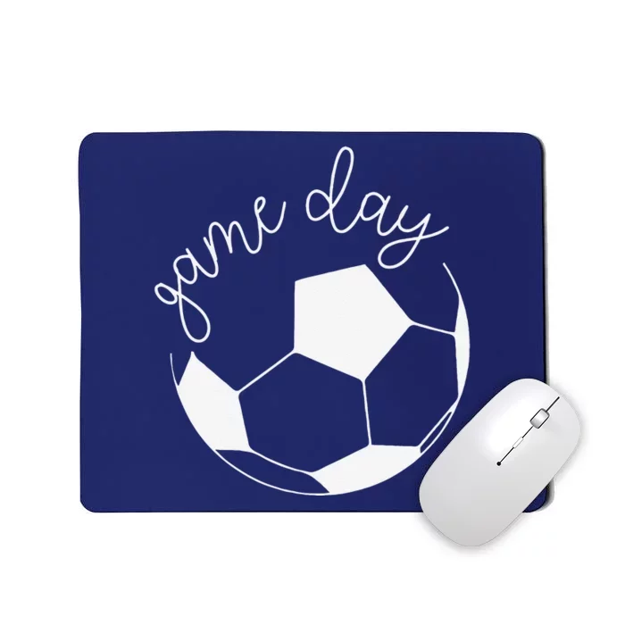 Game Day Women Mom Soccer Mousepad