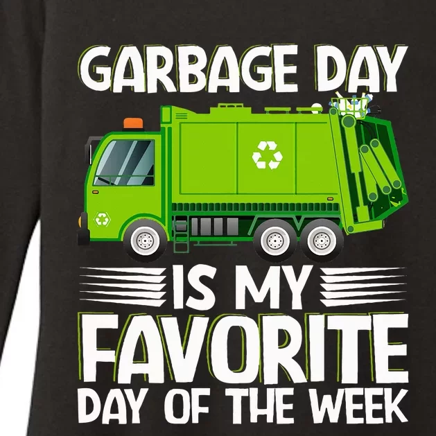 Garbage Day Waste Management Costume For Womens CVC Long Sleeve Shirt