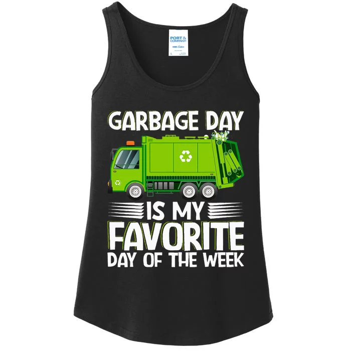 Garbage Day Waste Management Costume For Ladies Essential Tank