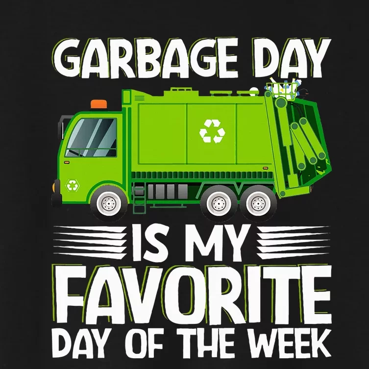 Garbage Day Waste Management Costume For Women's Crop Top Tee