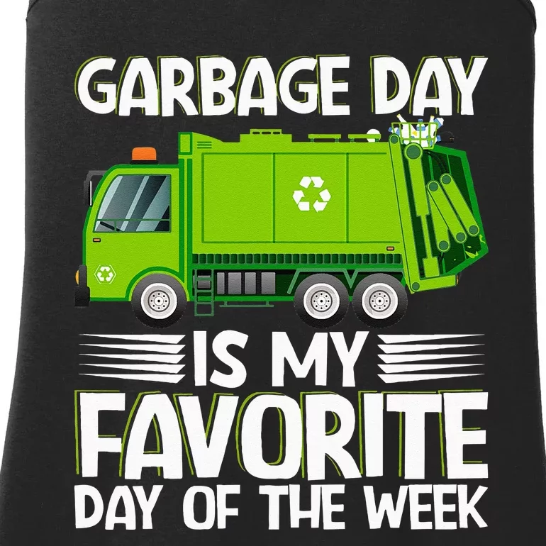 Garbage Day Waste Management Costume Ladies Essential Tank