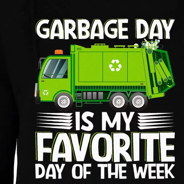 Garbage Day Waste Management Costume Womens Funnel Neck Pullover Hood