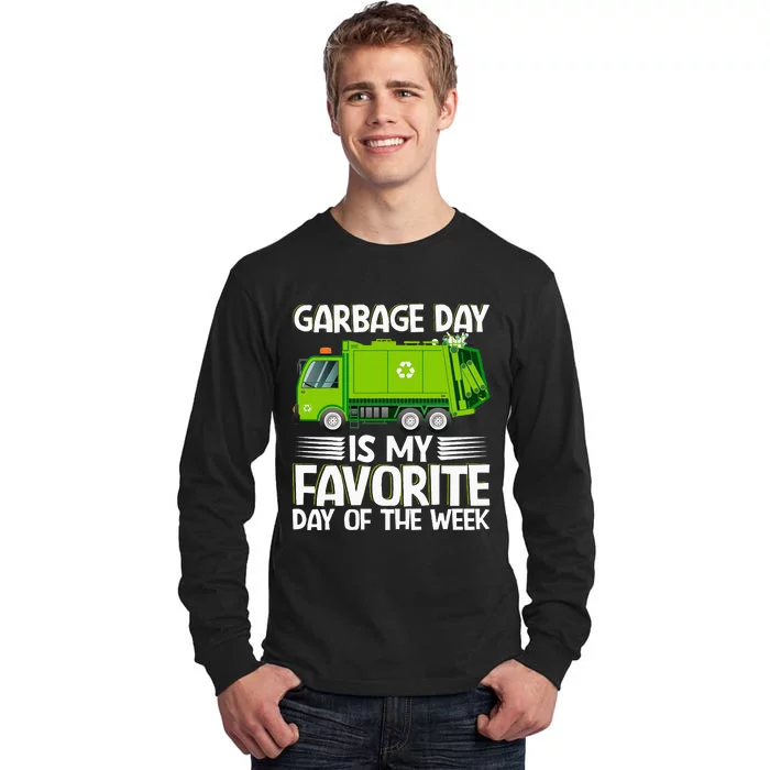 Garbage Day Waste Management Costume Tall Long Sleeve T-Shirt