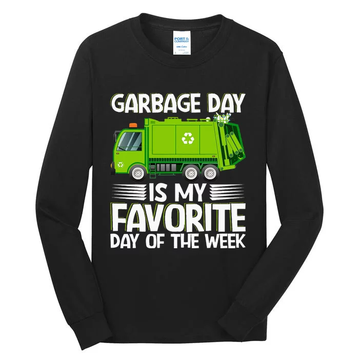 Garbage Day Waste Management Costume Tall Long Sleeve T-Shirt