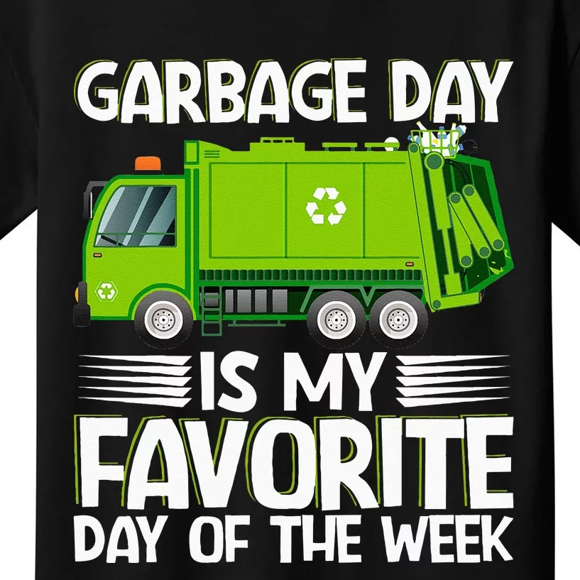 Garbage Day Waste Management Costume Kids T-Shirt