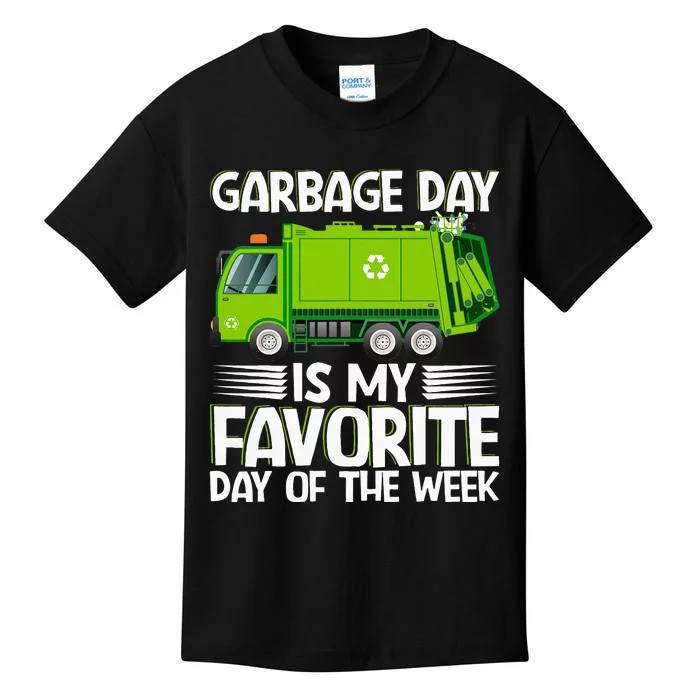 Garbage Day Waste Management Costume Kids T-Shirt