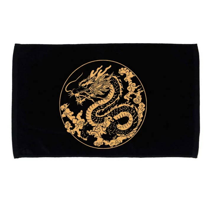 Golden Dragon Year Of The Dragon Microfiber Hand Towel