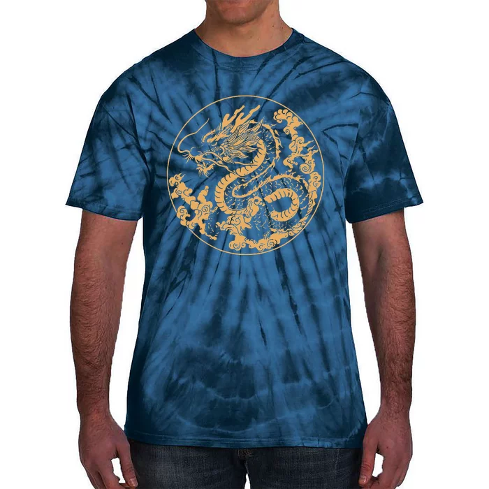 Golden Dragon Year Of The Dragon Tie-Dye T-Shirt