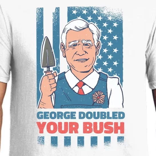 George Doubled Your Bush Funny Garden Pajama Set