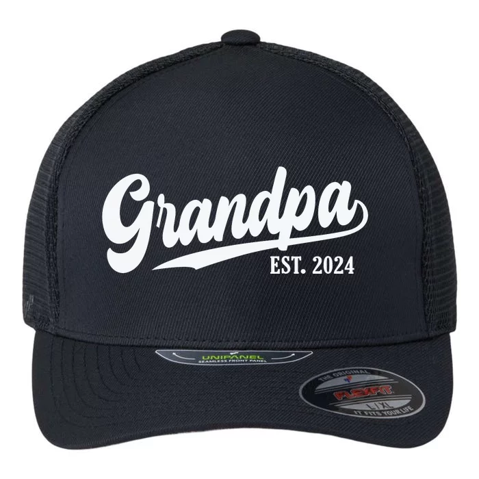 Grandpa Est 2024 Flexfit Unipanel Trucker Cap