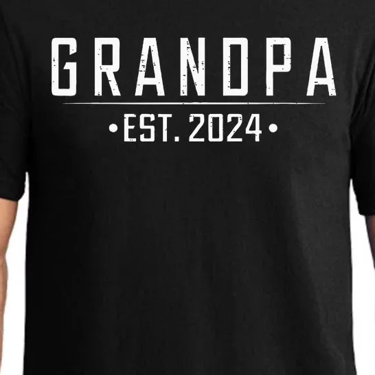 Grandpa Est 2024 Pajama Set