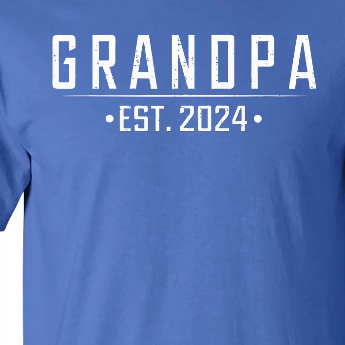 Grandpa Est 2024 Tall T-Shirt