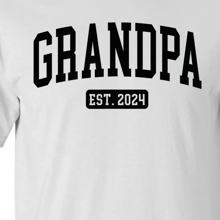 Grandpa Est. 2024 Tall T-Shirt