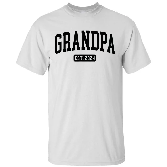 Grandpa Est. 2024 Tall T-Shirt