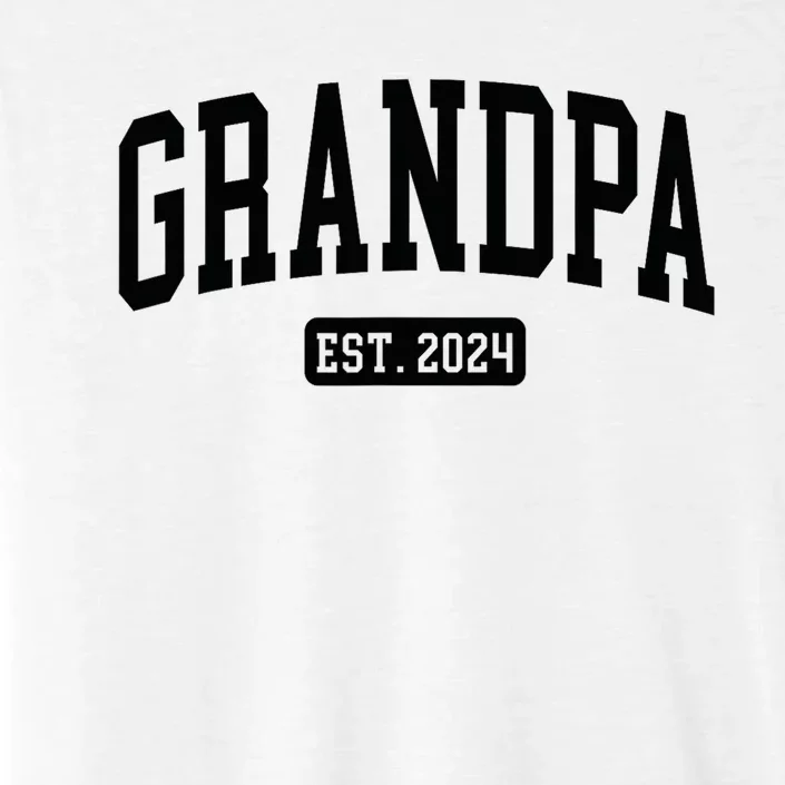 Grandpa Est. 2024 ChromaSoft Performance T-Shirt