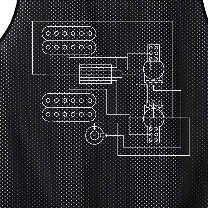 Guitar Electronics 2 Humbuckers Wiring Diagram Guitar Tech Mesh Reversible Basketball Jersey Tank