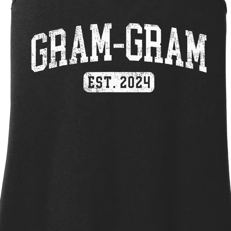 Gramgram Est 2024 Promoted To Gramgram Announcet Ladies Essential Tank