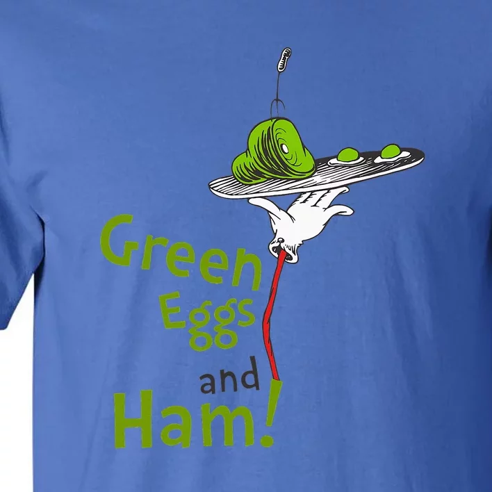 Green Eggs And Ham Title Tall T-Shirt