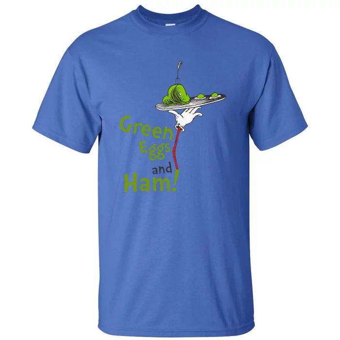 Green Eggs And Ham Title Tall T-Shirt