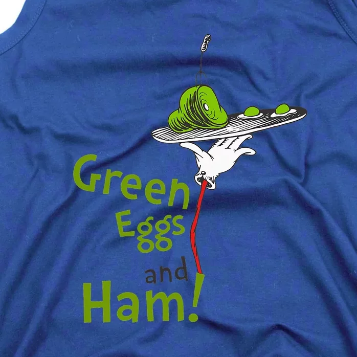 Green Eggs And Ham Title Tank Top