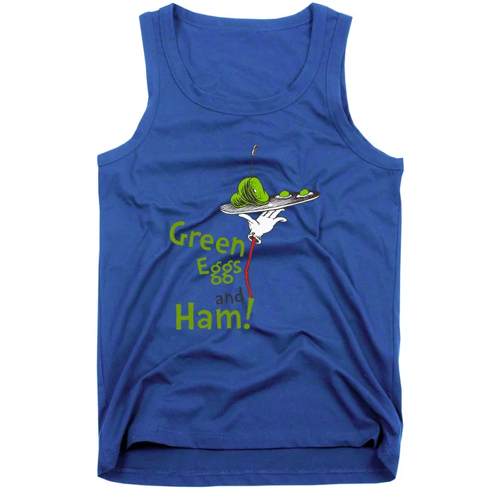 Green Eggs And Ham Title Tank Top