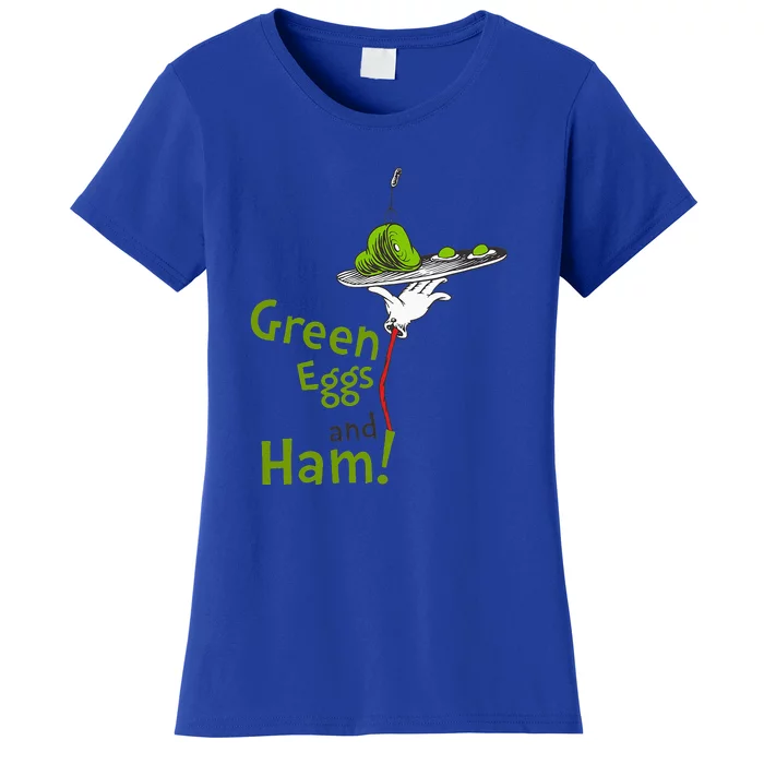 Green Eggs And Ham Title Women's T-Shirt