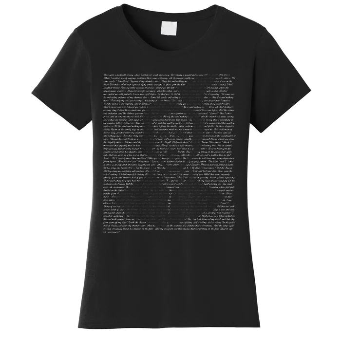 Gothic Edgar Allen Poe The Raven Women's T-Shirt