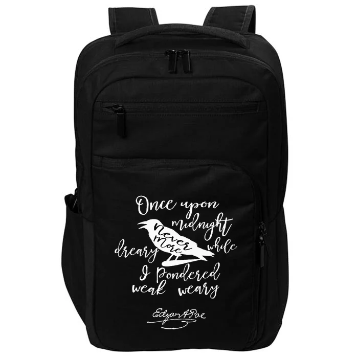 Gothic Edgar Allan Poe vintage Impact Tech Backpack