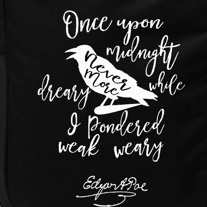 Gothic Edgar Allan Poe Impact Tech Backpack