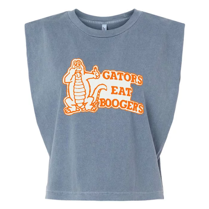 Gators Eat Boogers Garment-Dyed Women's Muscle Tee