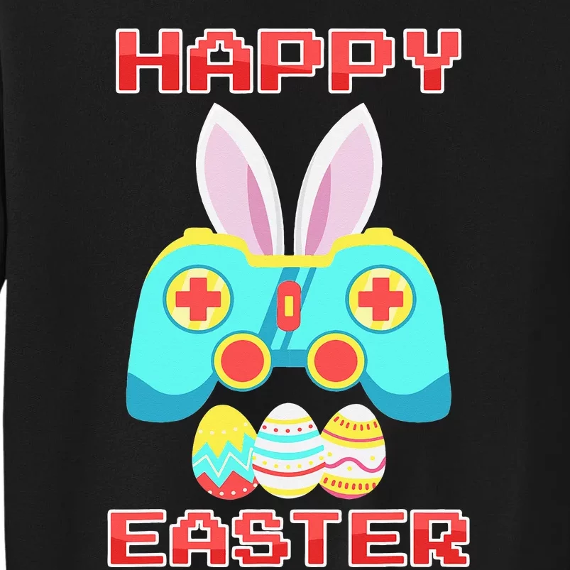 Gamer Easter Bunny Controller Easter Day Tall Sweatshirt