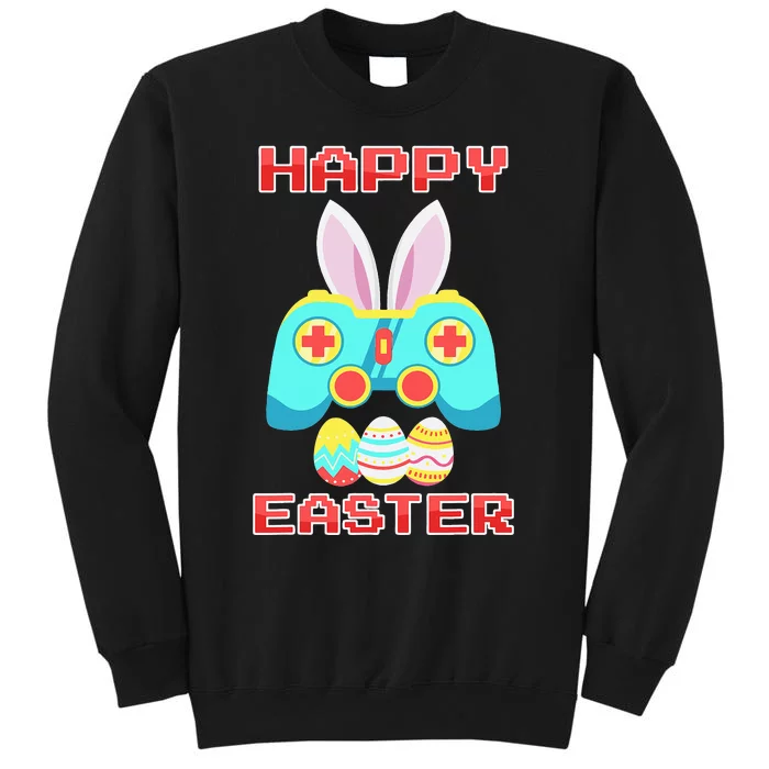 Gamer Easter Bunny Controller Easter Day Tall Sweatshirt