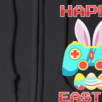 Gamer Easter Bunny Controller Easter Day Full Zip Hoodie