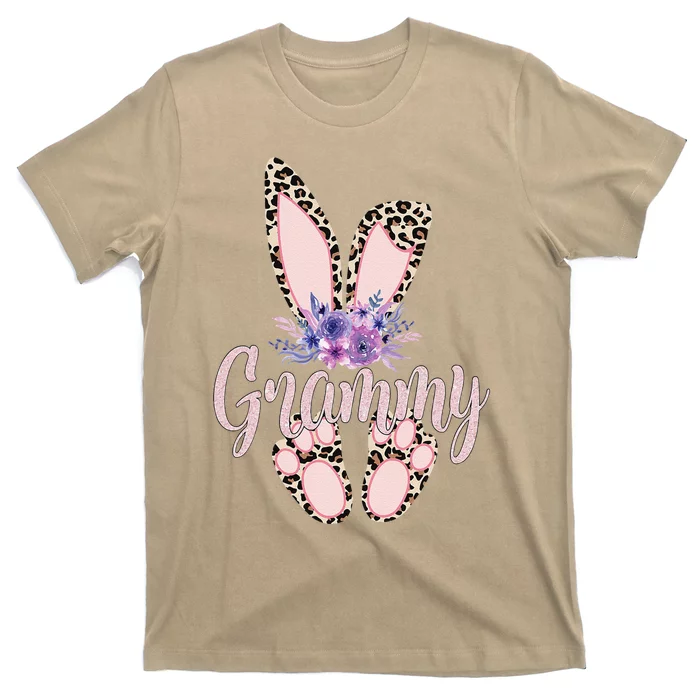 Grammy Easter BunnyCheetah Leopard PrintMother's Day Gift T-Shirt