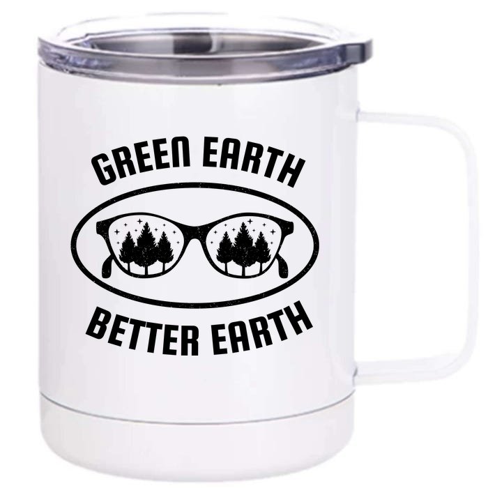 Green Earth Better Earth Front & Back 12oz Stainless Steel Tumbler Cup