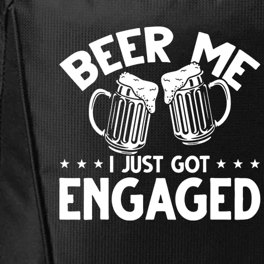 Got Engaged Beer Me City Backpack