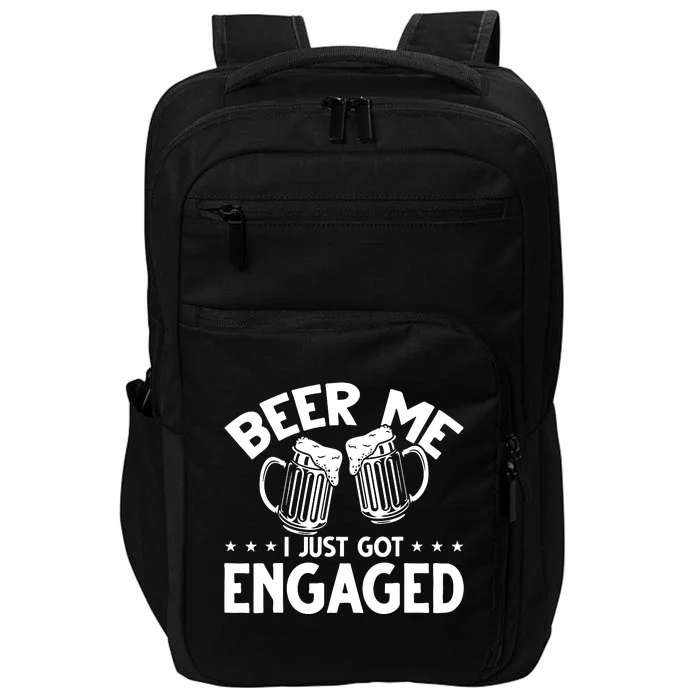 Got Engaged Beer Me Impact Tech Backpack