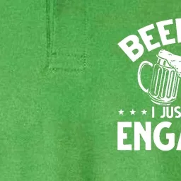 Got Engaged Beer Me Softstyle Adult Sport Polo