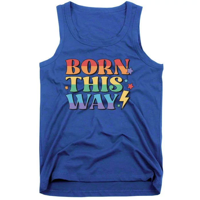 Gay Equality Born This Way Cool Gift Tank Top