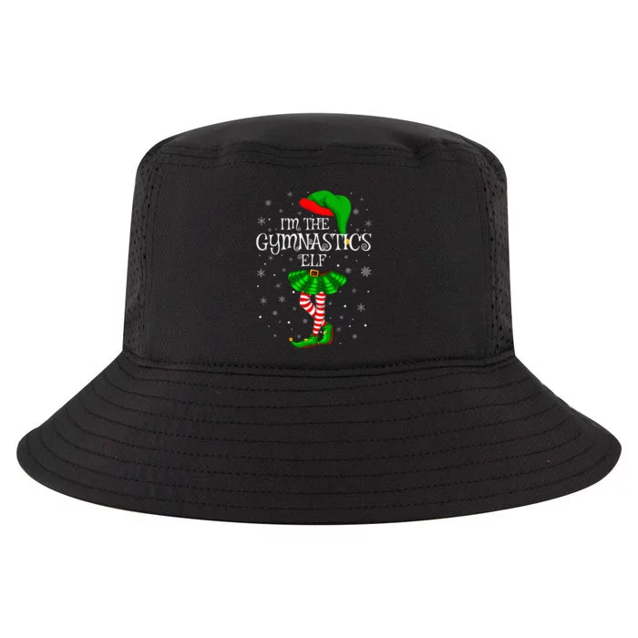 Gymnastics Elf Christmas Matching Family Elf Cool Comfort Performance Bucket Hat