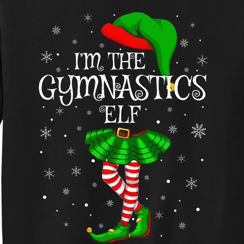 Gymnastics Elf Christmas Matching Family Elf Sweatshirt