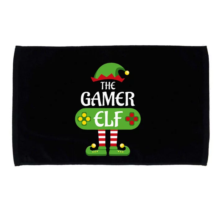 Gamer Elf Christmas Matching Group Family Microfiber Hand Towel