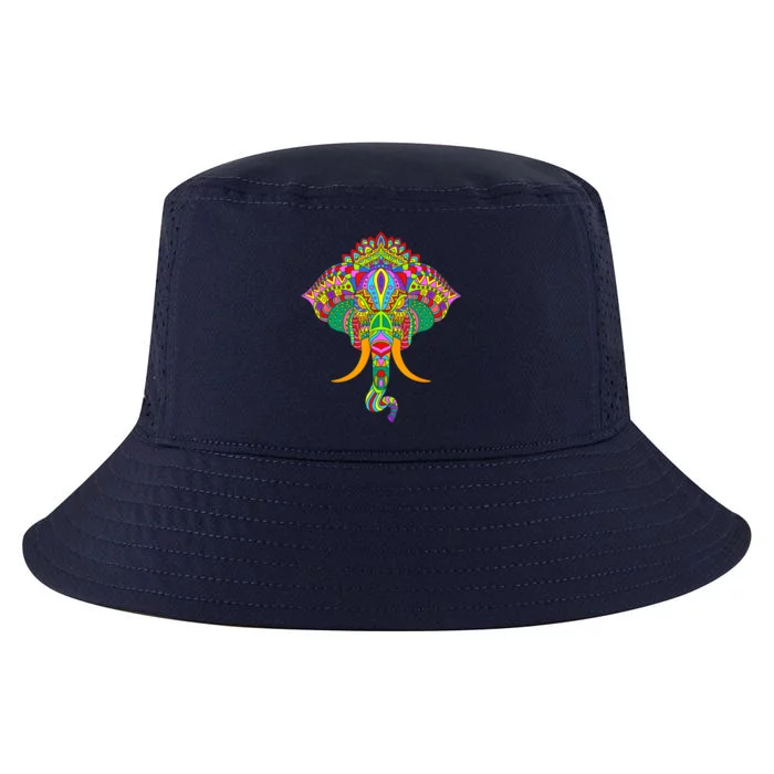 Ganesh Elephant Colorful Ganesha God Face Hindu Art Cool Comfort Performance Bucket Hat