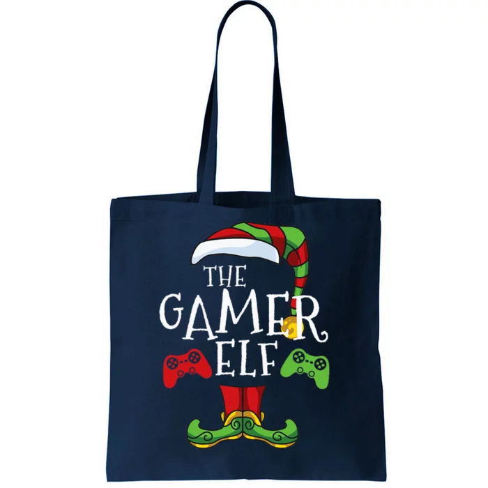 Gamer Elf Christmas Family Matching Funny IM The Gaming Elf Tote Bag