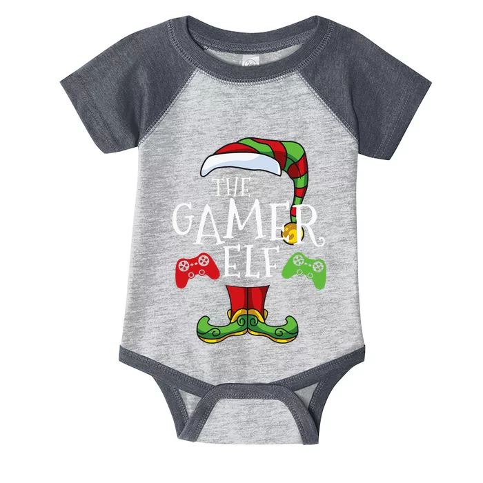 Gamer Elf Christmas Family Matching Funny IM The Gaming Elf Infant Baby Jersey Bodysuit