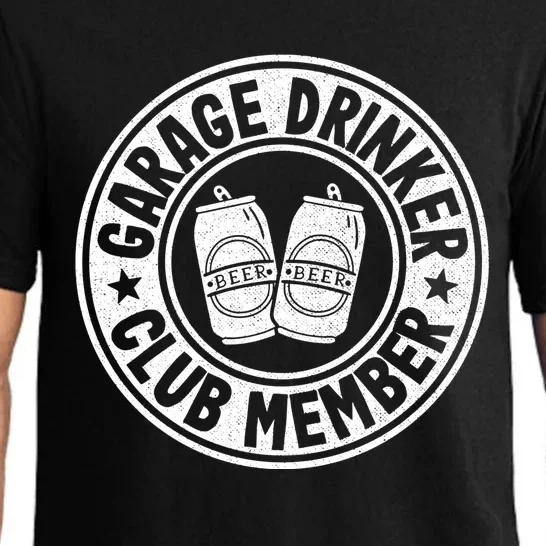 Garage Er Club Member Day Ing Dad Beer Garage Gift Pajama Set