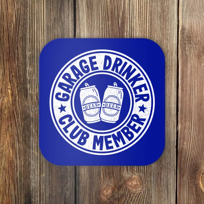 Garage Er Club Member Day Ing Dad Beer Garage Gift Coaster