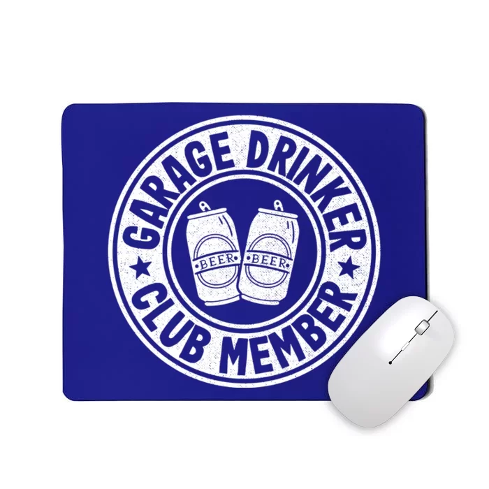 Garage Er Club Member Day Ing Dad Beer Garage Gift Mousepad