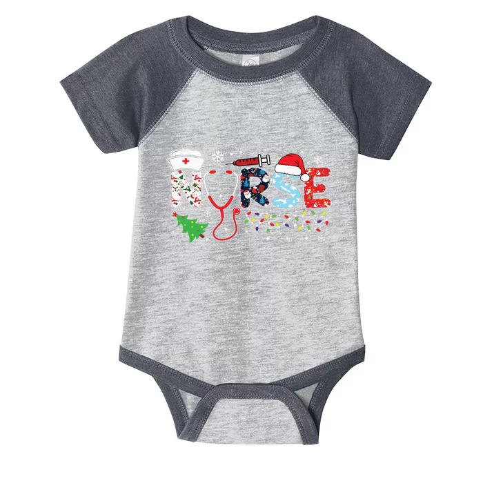 Groovy Er Cna Nurse Winter For Funny Women Christmas Nurse Infant Baby Jersey Bodysuit