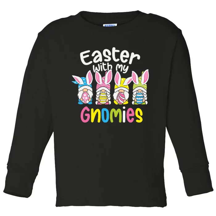 GNOME EASTER  Easter Outfit Easter Toddler Long Sleeve Shirt